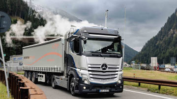 GenH2, Daimler Truck, Brenner, Erprobungsfahrt