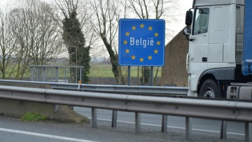 Belgien Autobahn