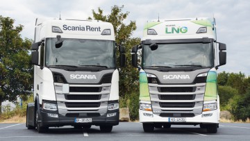 Scania R, LNG, Vergleichstest