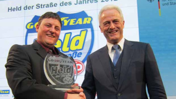 Bernd Appelmann ist "Held der Straße 2012"