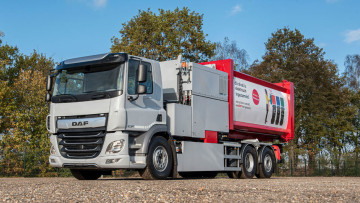 DAF CF Electric kommt auch als 6x2-Fahrgestell 