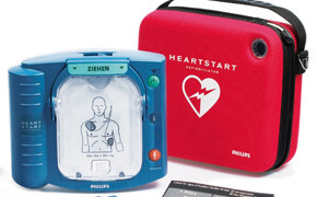 Leben retten mit Defibrillator