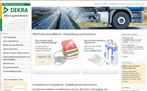 Service-Portal für LKW-Fahrer