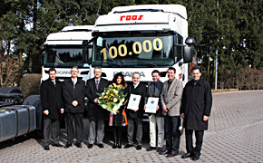 Scania Deutschland liefert 100.000sten LKW aus