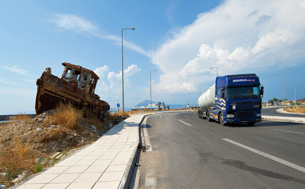 Trucking in Griechenland: Überlebenskunst