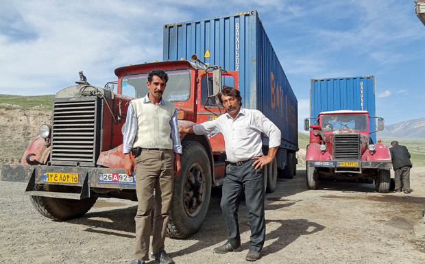 Trucking im Iran: Ein hartes Stück Arbeit