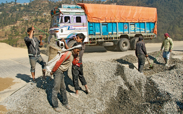 Trucking in Nepal