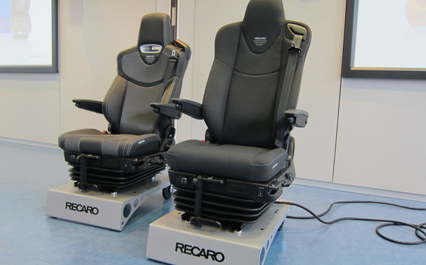 Neue LKW-Sitze zum Nachrüsten von Recaro 