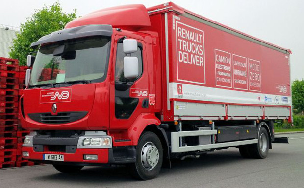 Volvo und Renault testen Elektro-Trucks