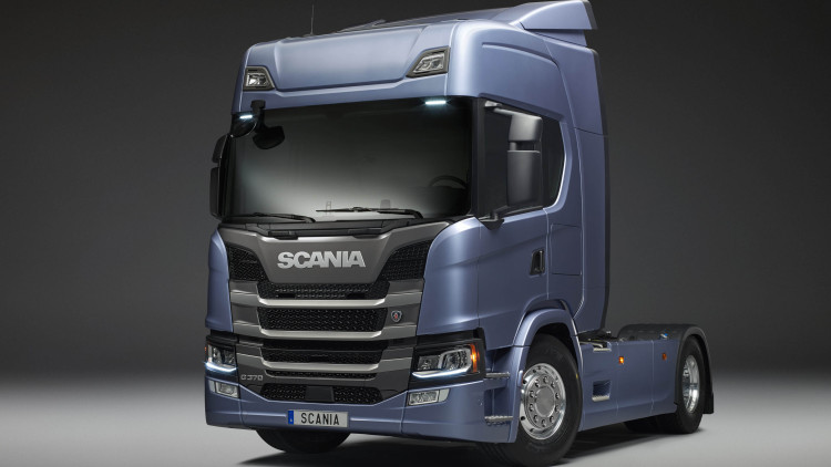 Scania präsentiert neue G-Baureihe und überarbeiteten V8