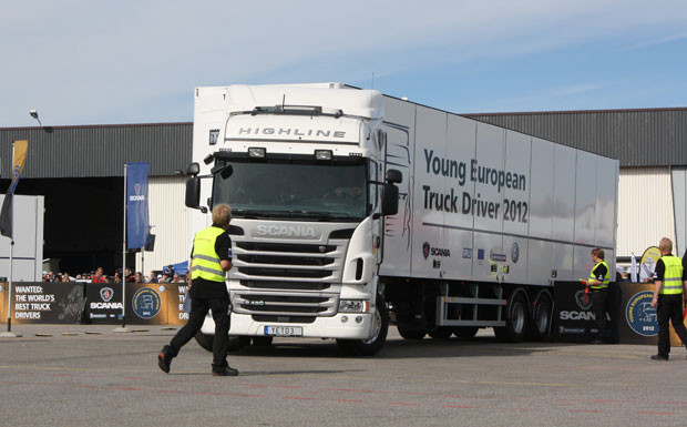 Sechster Platz für Deutschland beim Young European Truck-Driver 