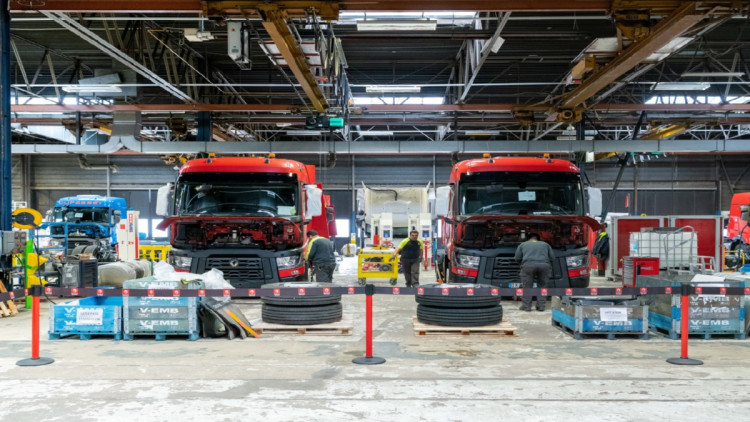 Renault Trucks Demontagewerk Frankreich