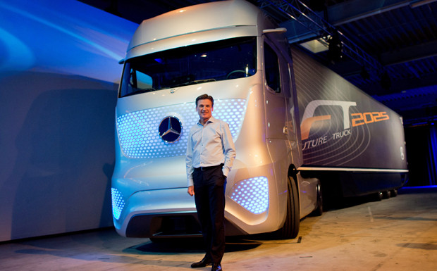 Daimler testet Future Truck