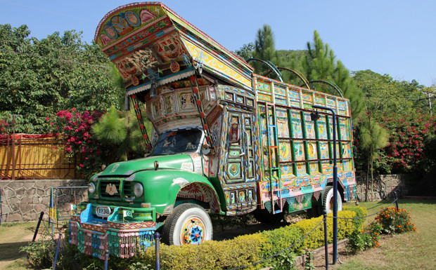 Truck-Kunst in Pakistan