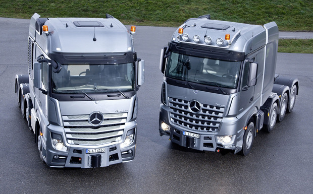 Daimler krönt seine LKW-Palette