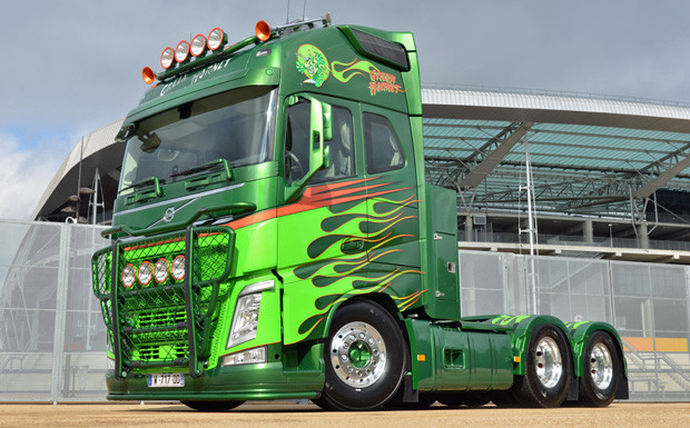 Volvo Showtruck "Green Hornet": Grün sticht!