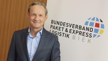 Marten Bosselmann, Vorstandsvorsitzender vom Bundesverband Paket & Expresslogistik BIEK