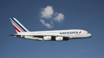 Air France, Flugzeug