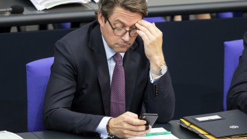 Andreas Scheuer, Handy, Bundestag