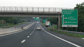 Autobahn, Italien, A2, Salerno
