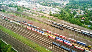 Bahngleise, Köln