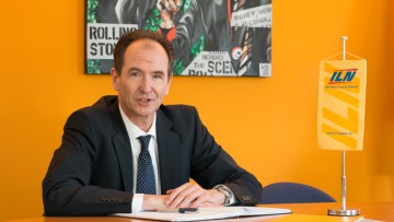 Alexander Bauz, Geschäftsführer der Stückgutkooperation Simcargo in Homberg/Efze