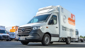 Fahrzeug von trans-o-flex ThermoMed Austria mit aktiver Temperaturführung 