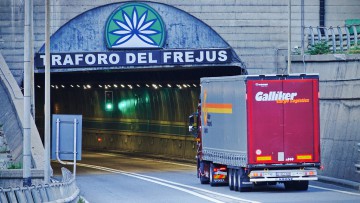 Frejus Tunnel zwischen Frankreich und Italien