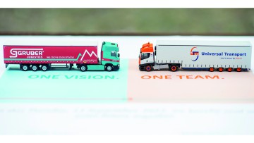 Fusion von Gruber Logistics und Universal Transport: Aus zwei mach eins