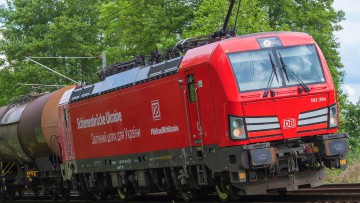 Güterzug Deutsche Bahn Lok