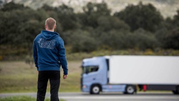 Lkw-Fahrer, Auszubildender, Ausbildung, Scania