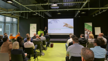 Larissa Eger, Vertriebsvorständin NeoCargo, begrüßte zum ersten Innovation Day über 100 Gäste