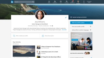 LinkedIn, Profil, Social Recruiting