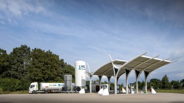 Rolande LNG-Tankstelle