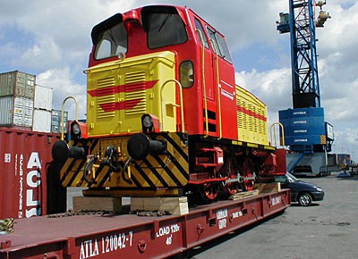 Fotostrecke: Eine Lokomotive für Afrika 