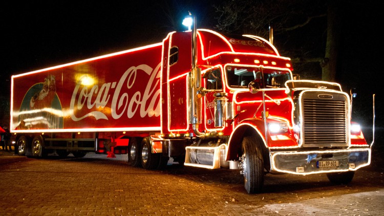 Coca-Cola Weihnachts-Truck