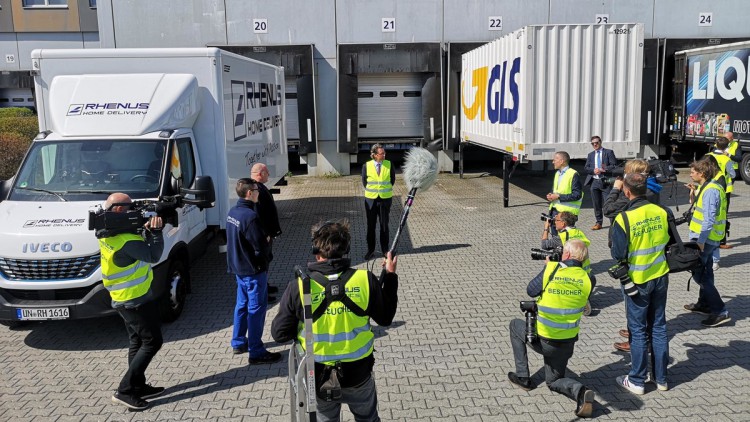 Bundesverkehrsminister, Andreas Scheuer, Tag der Logistik, Live-Stream, Rhenus, Großbeeren, #Logistikhilft