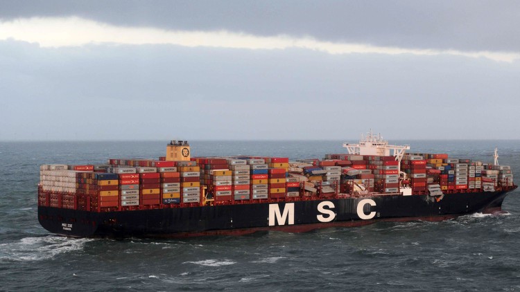 Containerschiff, MSC Zoe