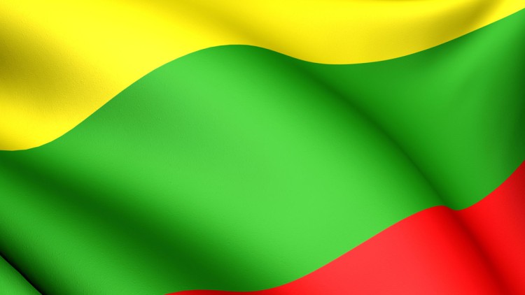 Die Flagge von Litauen