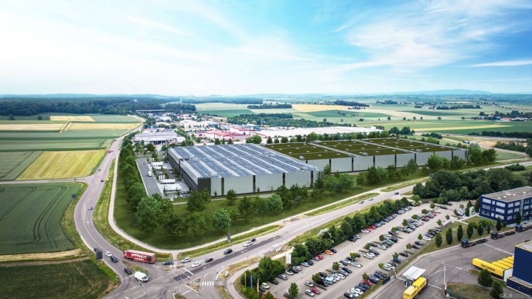 Winkler Logistik plant in Langenau ein neues Zentrallager (Visualisierung)
