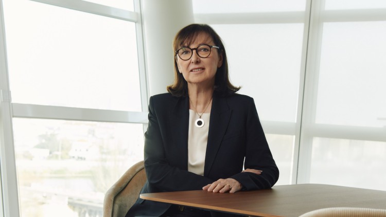 Marie-Christine Lombard, Vorstandschefin des französischen Speditions- und Logistikunternehmens Geodis
